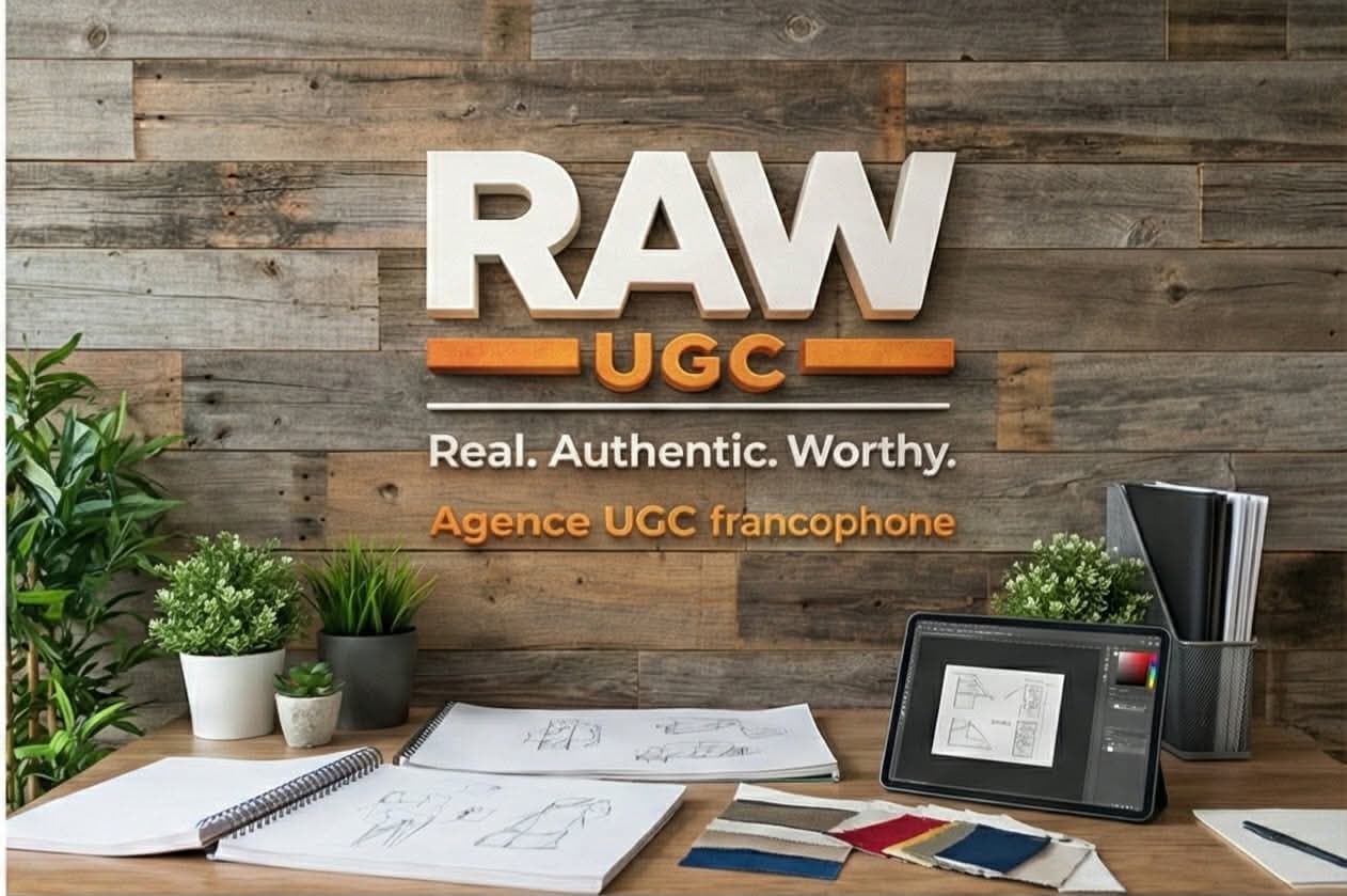 Atelier créatif RAW UGC — direction artistique